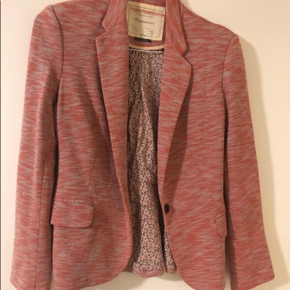 Anthropologie tweed like Blazer jacket